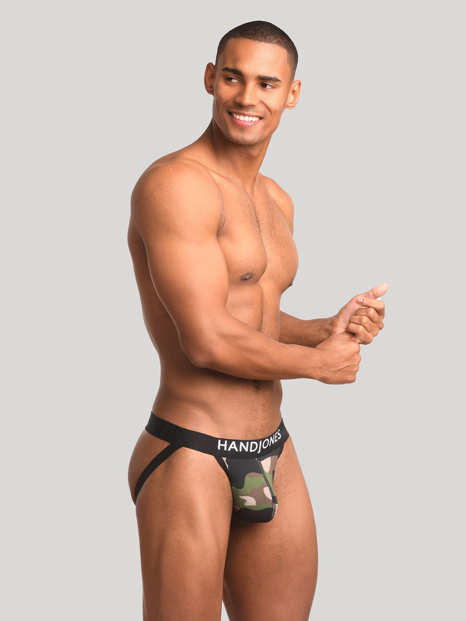 Hand and Jones Camo Jockstrap