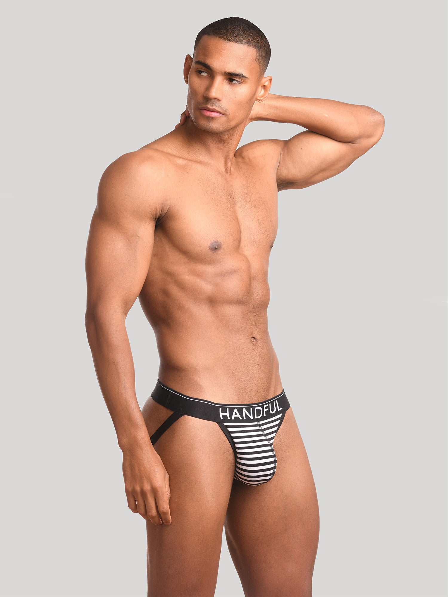 Handful Stripe Jockstrap