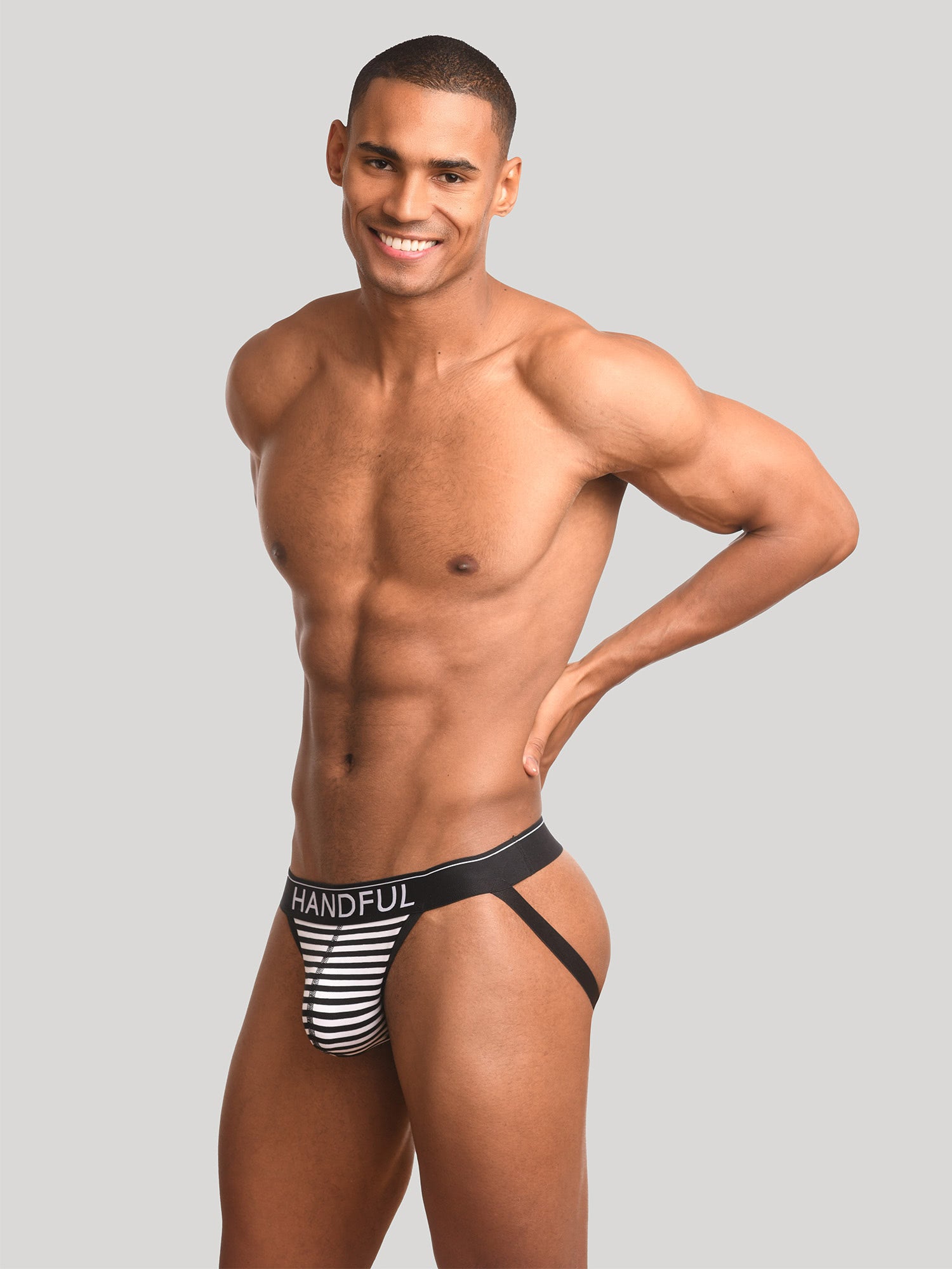 Handful Stripe Jockstrap