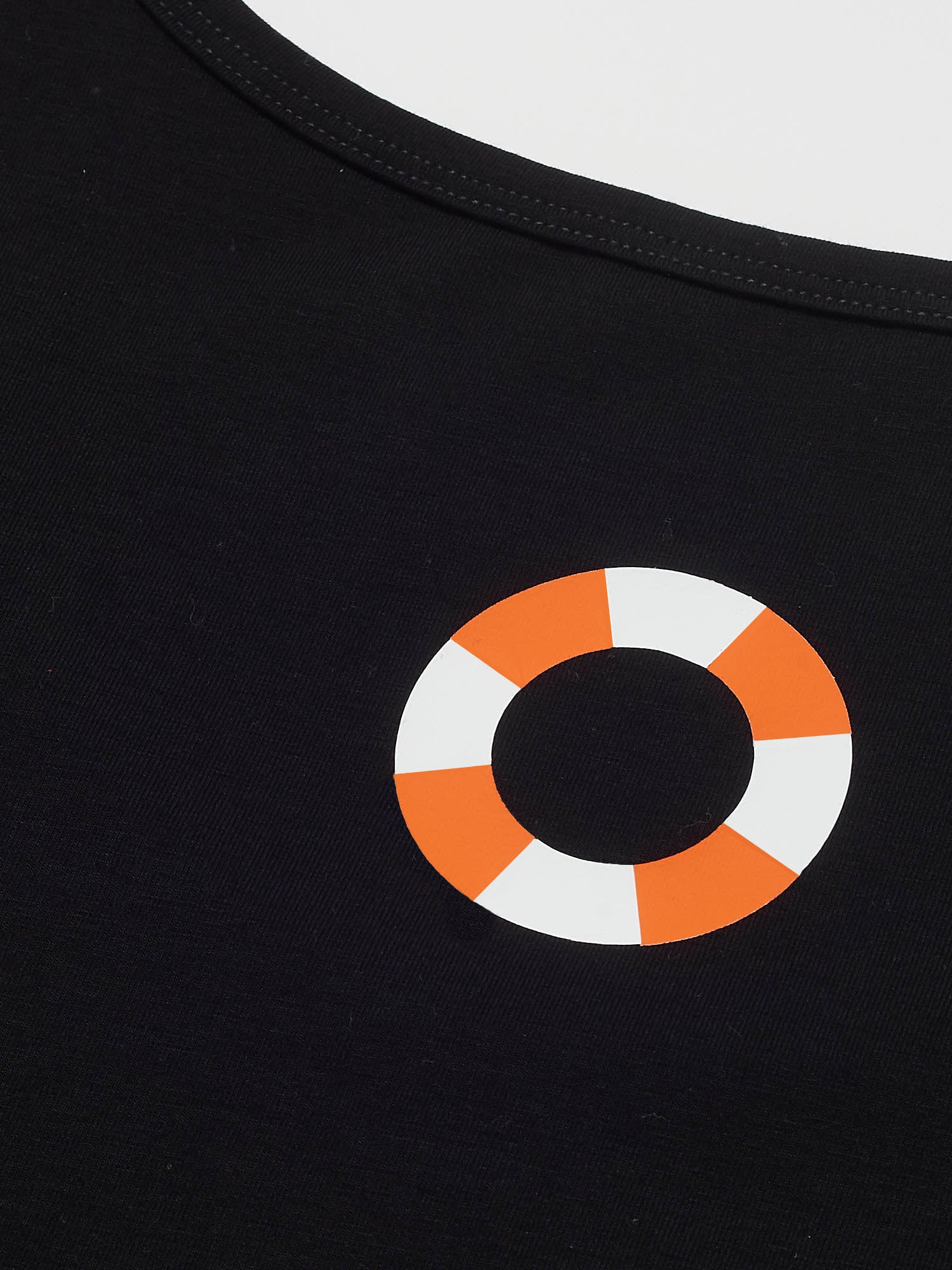 Black Men's Cotton Vest top | Men's Underwear & Tops | Hand & Jones
