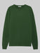 Green Wool Cashmere Sweatshirt Sweater | Men's knitwear | Hand & Jones