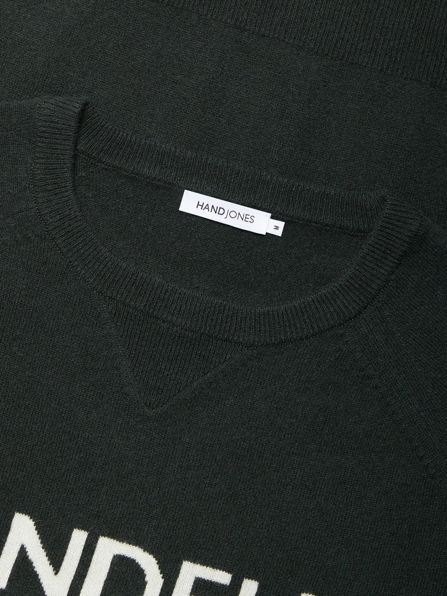 Wool Cashmere HANDFUL Raglan Sweater | Men's Knitwear | Hand & Jones