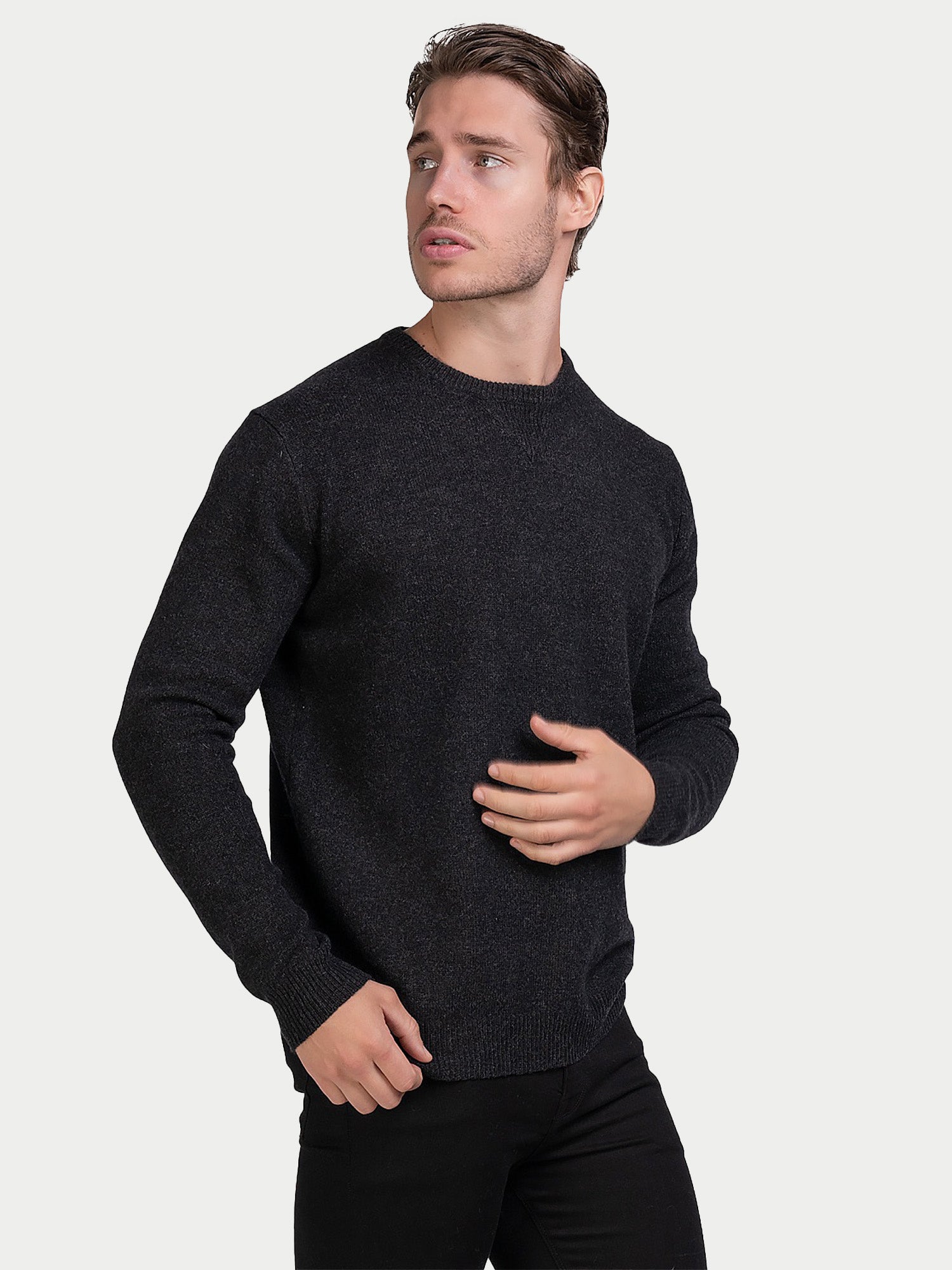 Wool Cashmere Sweatshirt Sweater