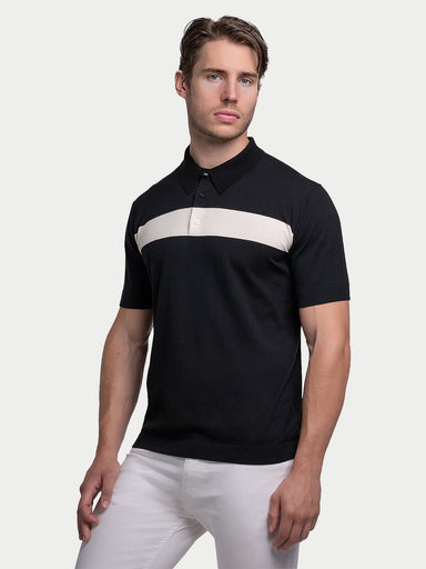 Cotton Varsity Stripe Polo