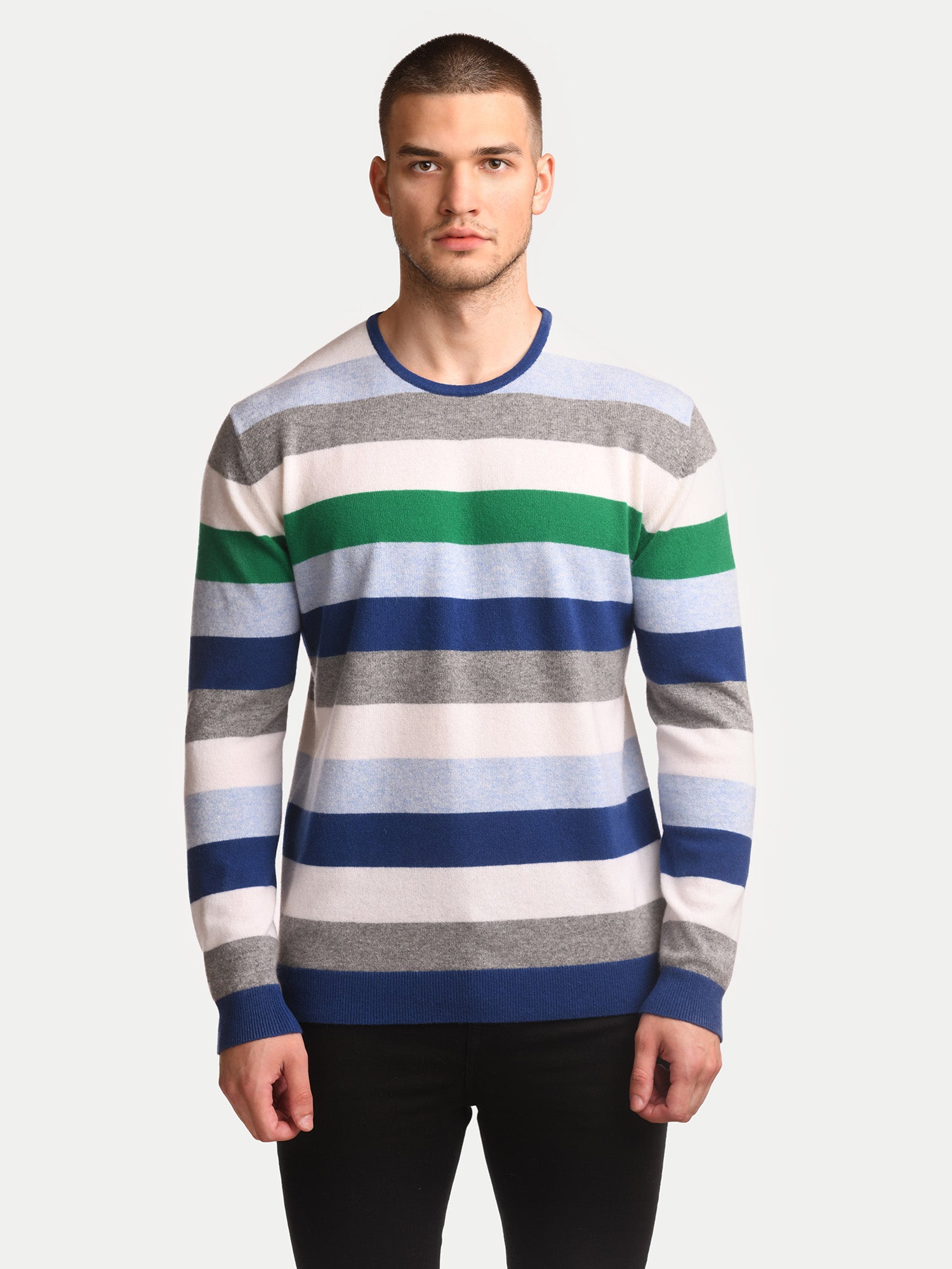 Cashmere Stripe Sweater