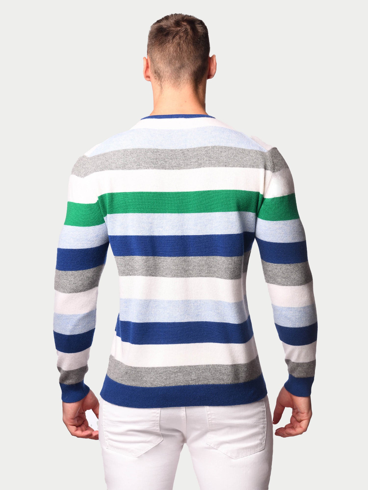 Cashmere Stripe Sweater