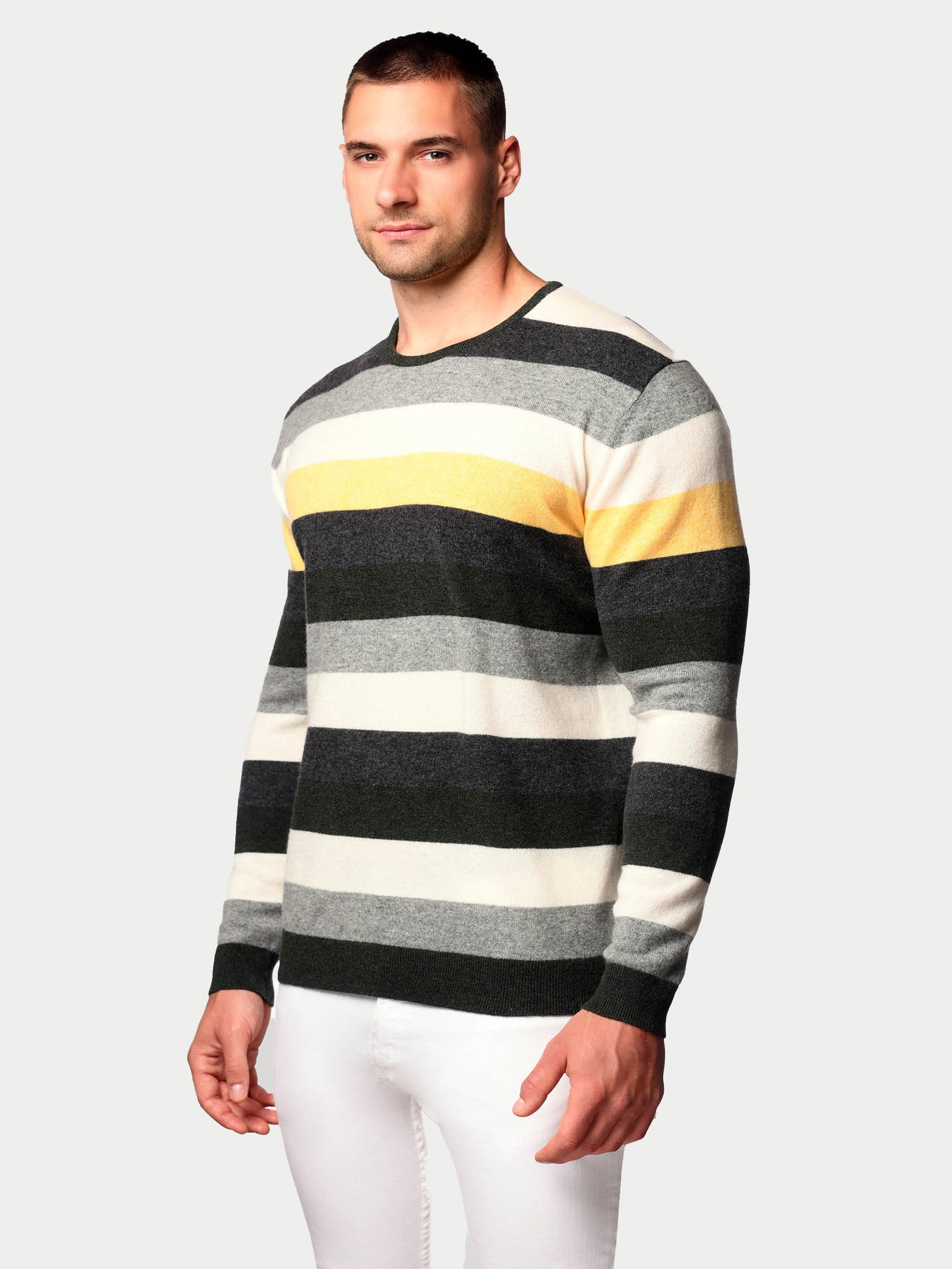 Cashmere Stripe Sweater