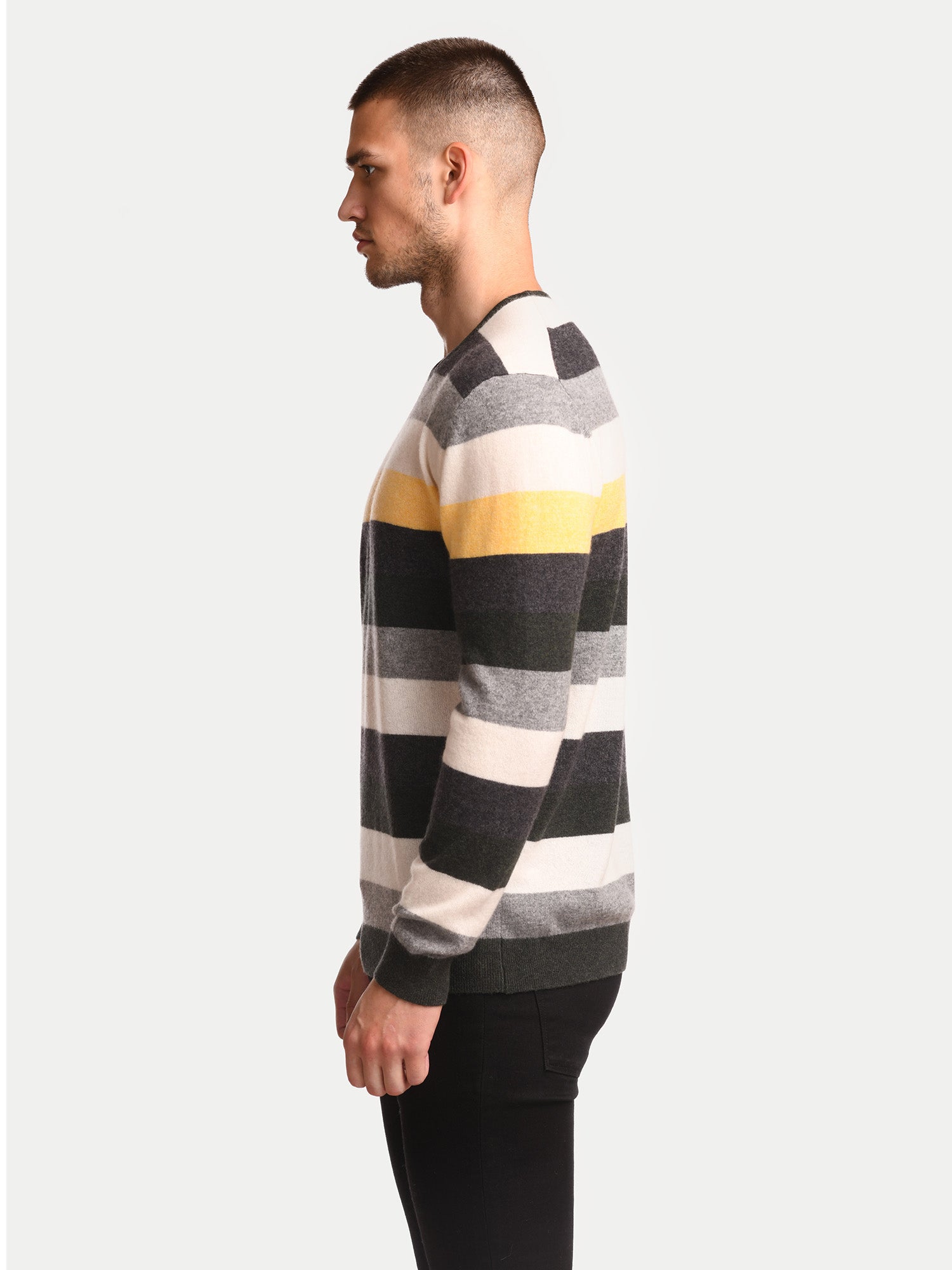 Cashmere Stripe Sweater