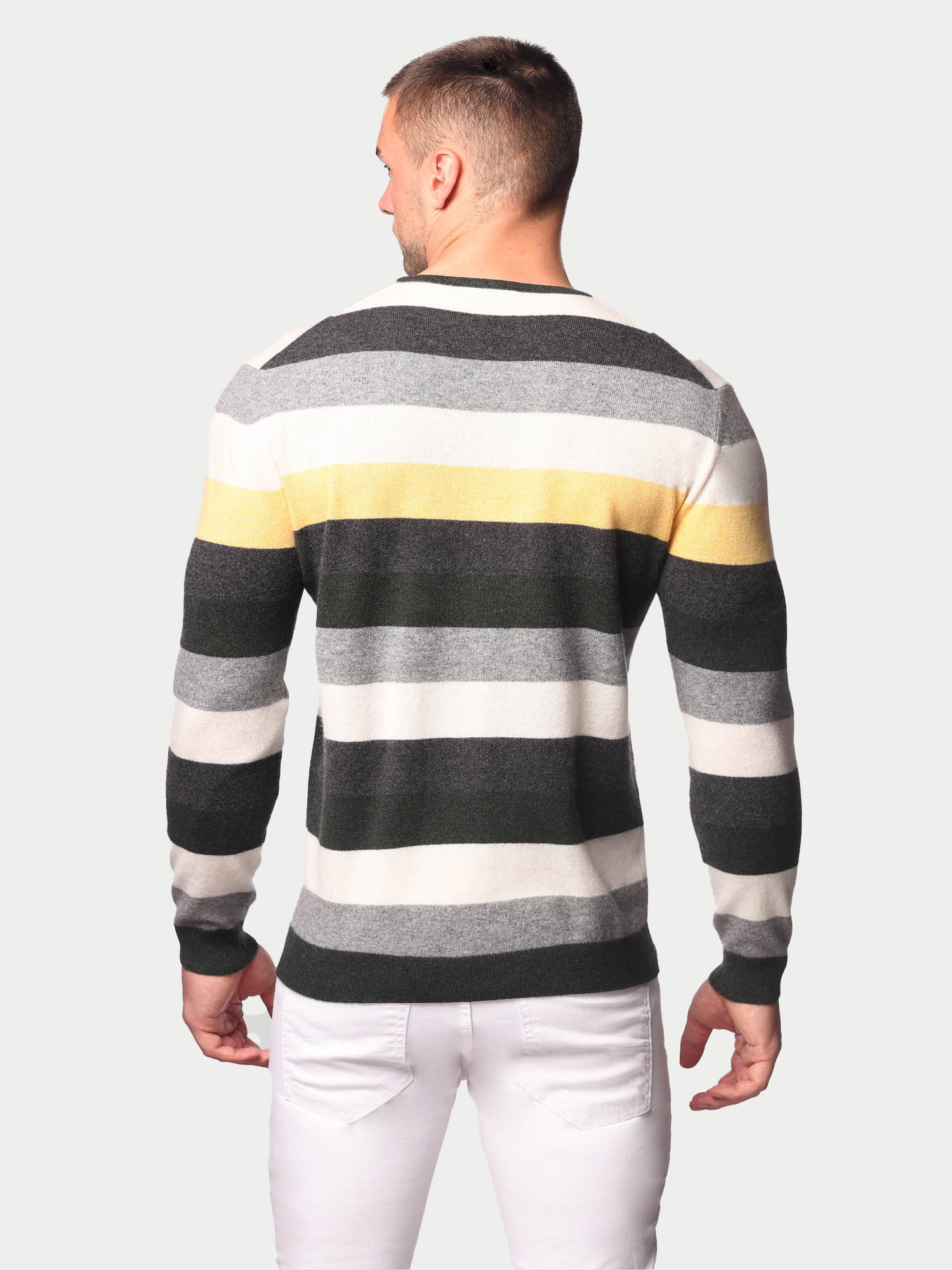 Cashmere Stripe Sweater