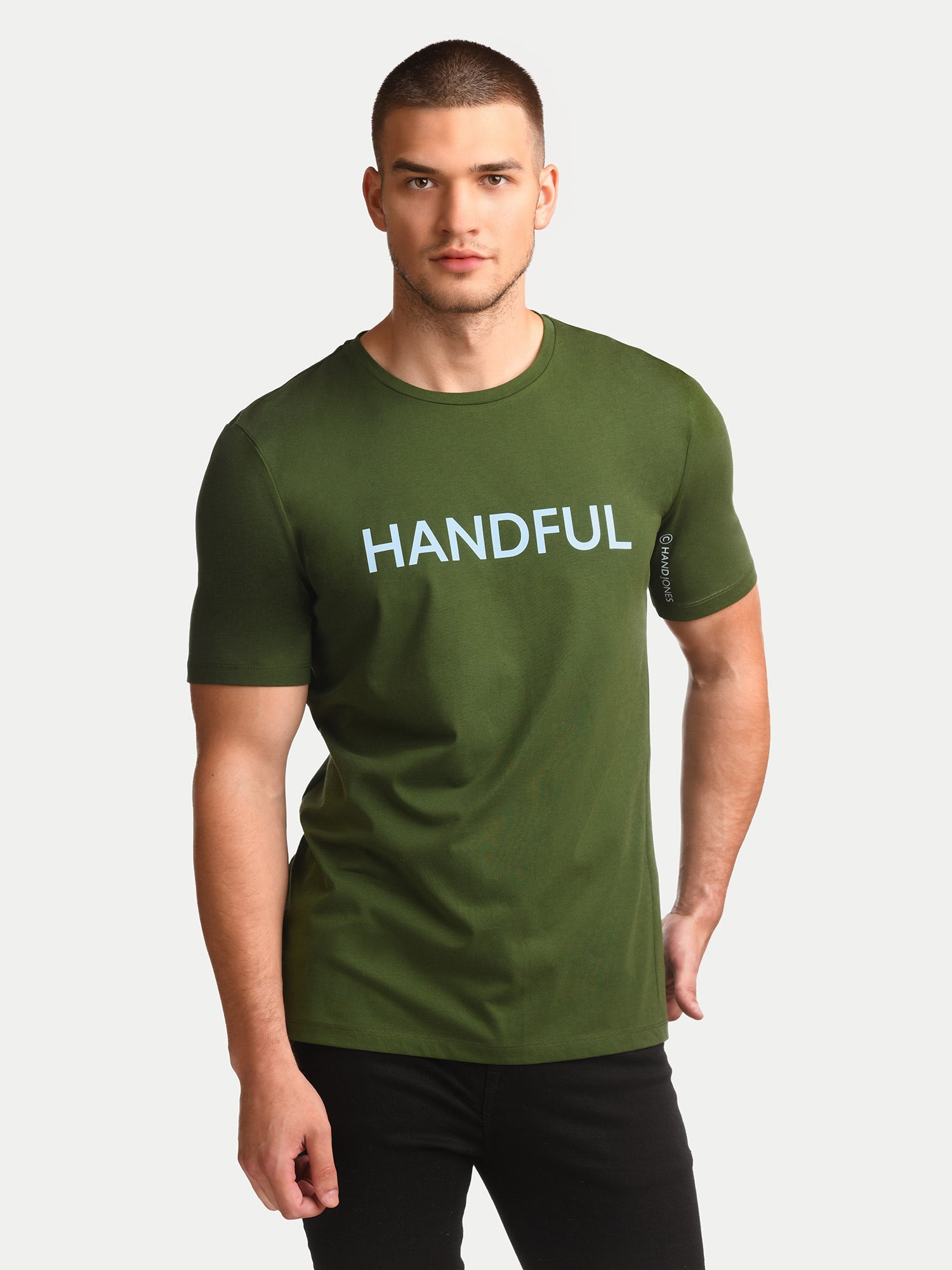 ‘Handful’ Pima Twist Seam T-Shirt