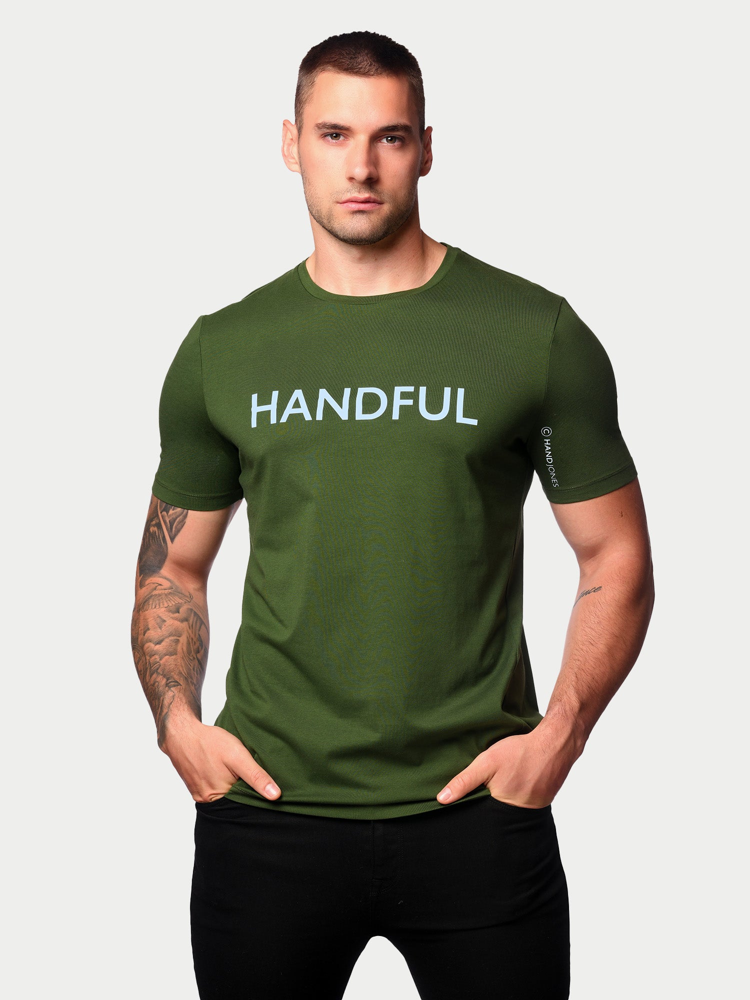 ‘Handful’ Pima Twist Seam T-Shirt