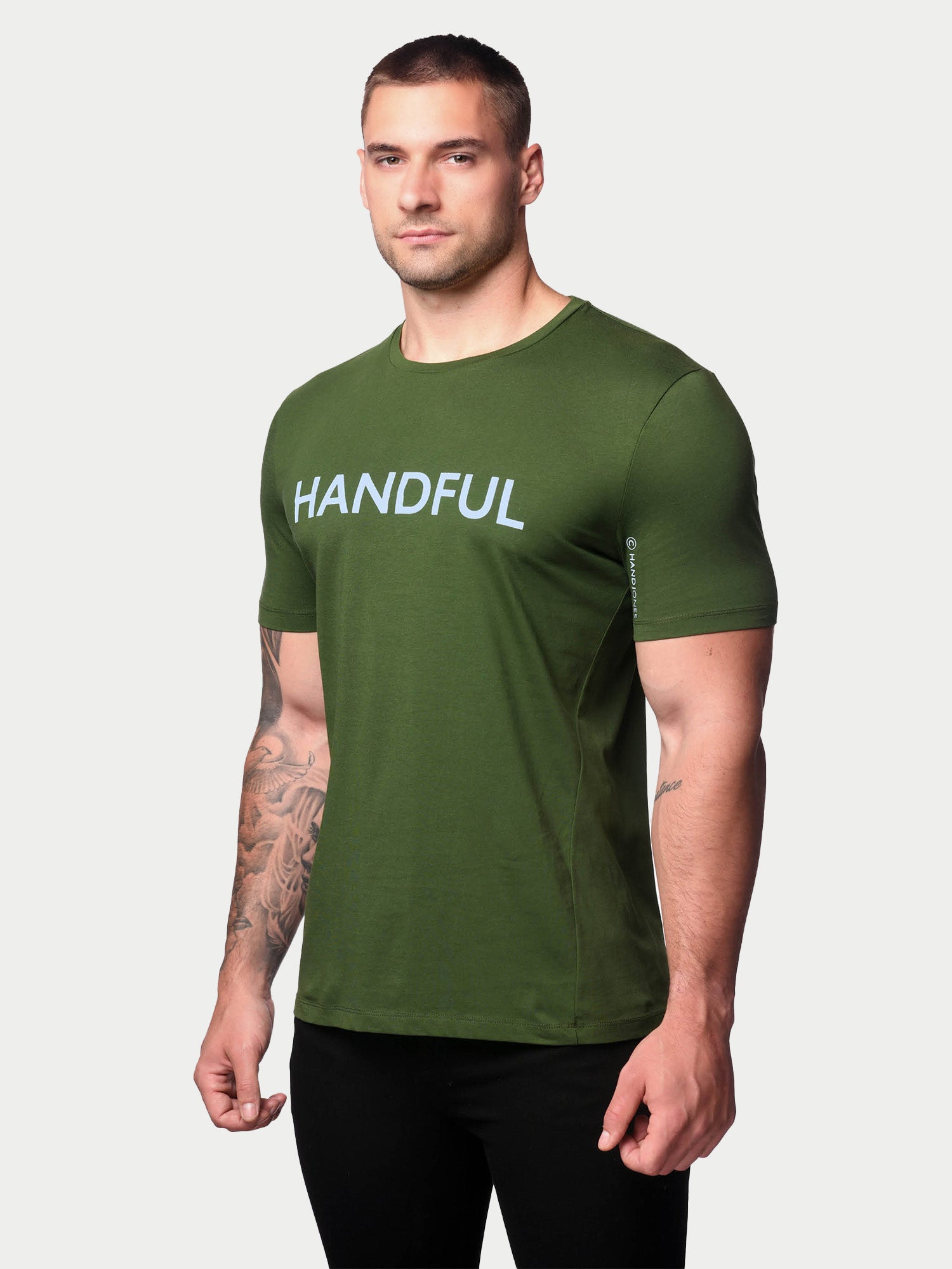 ‘Handful’ Pima Twist Seam T-Shirt