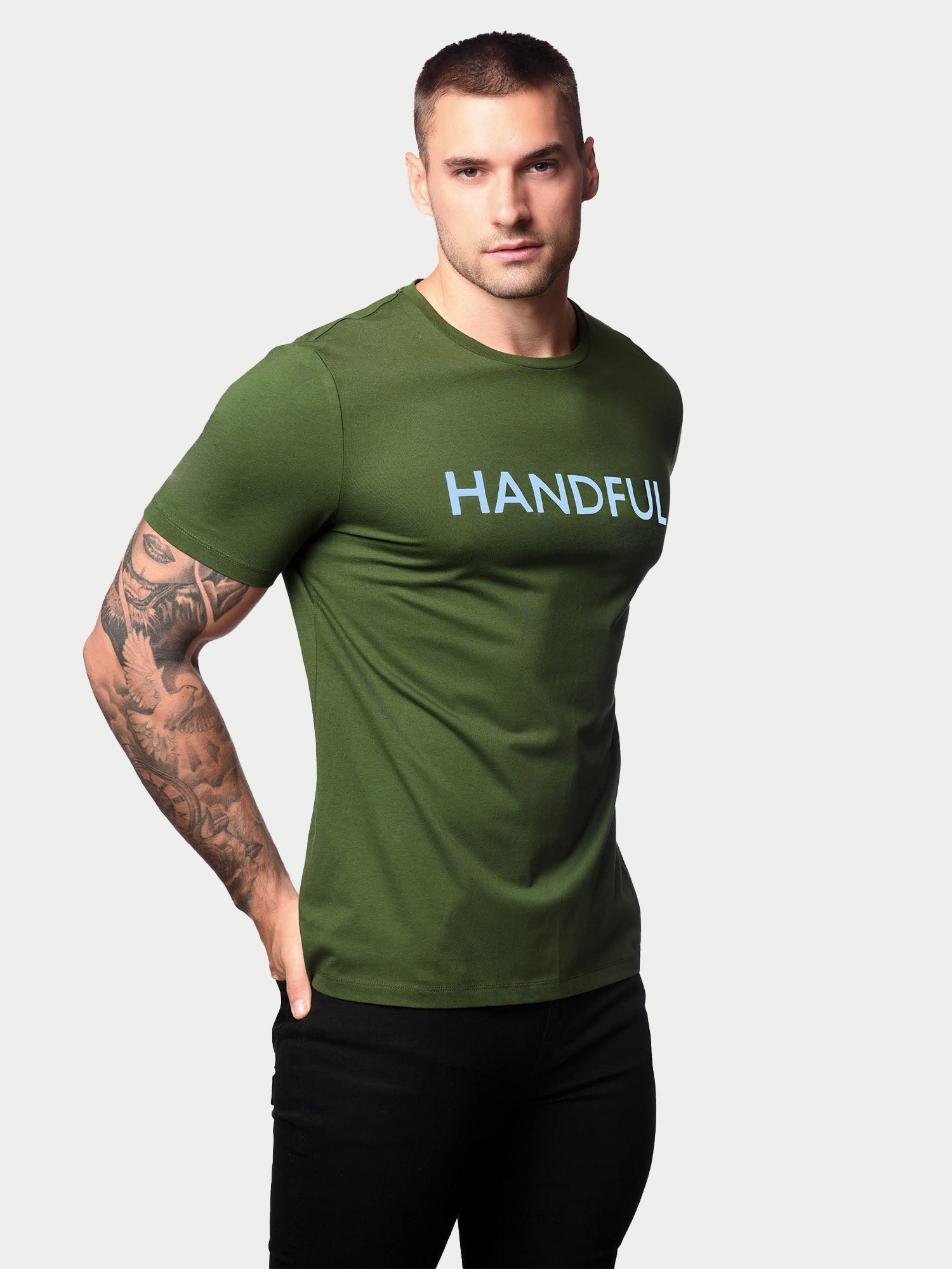 ‘Handful’ Pima Twist Seam T-Shirt