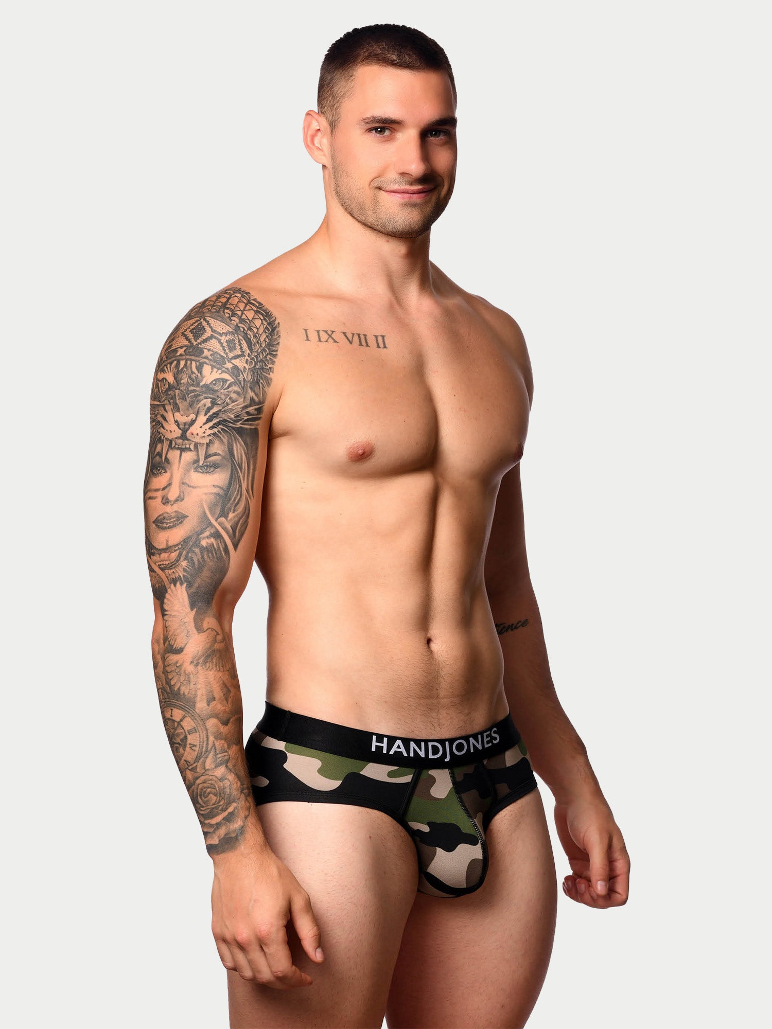 Hand and Jones Camo Active Brief