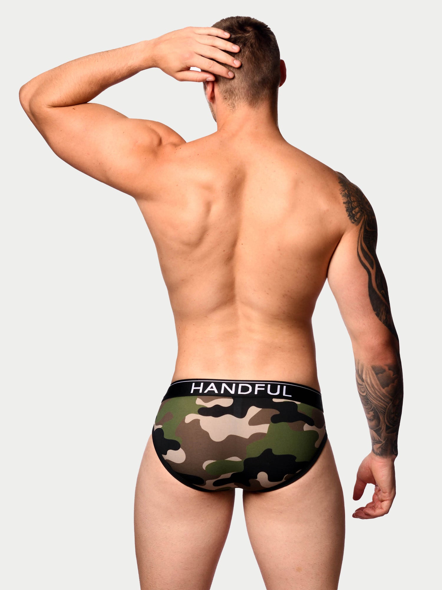 Handful Camo Air Seam Brief