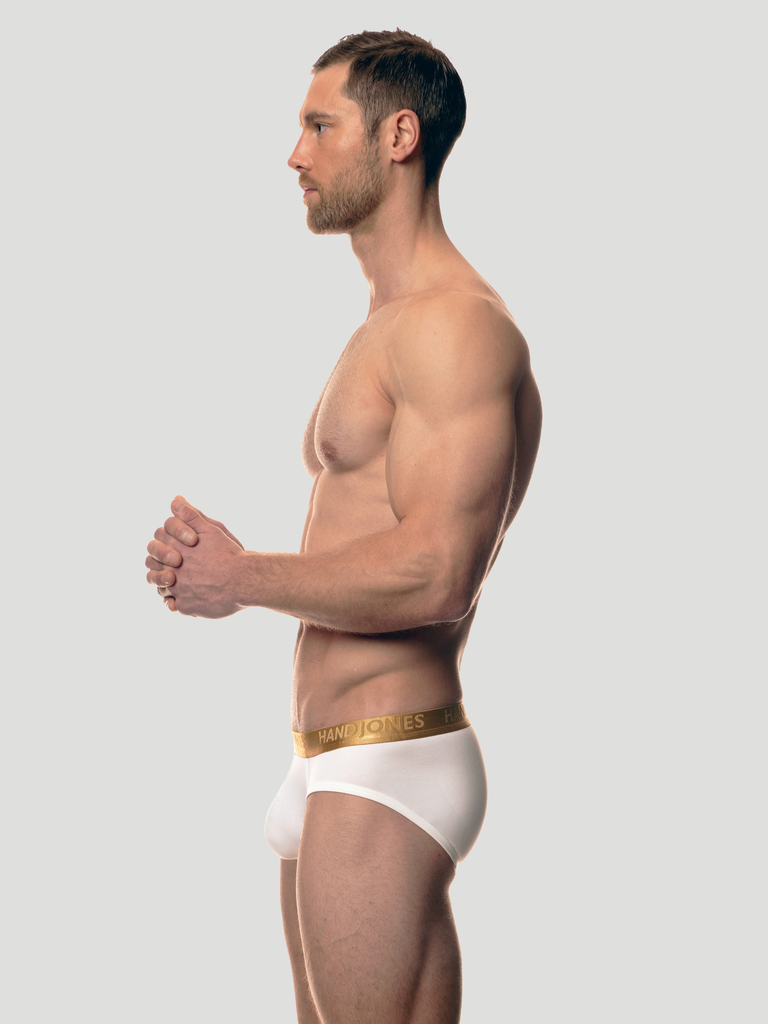Emboss Gold Air Seam Brief