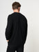 Black Pure Cashmere Intarsia Lion Sweater | Mens Knitwear | Hand & Jones