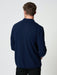 Wool Cashmere Zip Polo Cardigan | Menswear | Hand & Jones