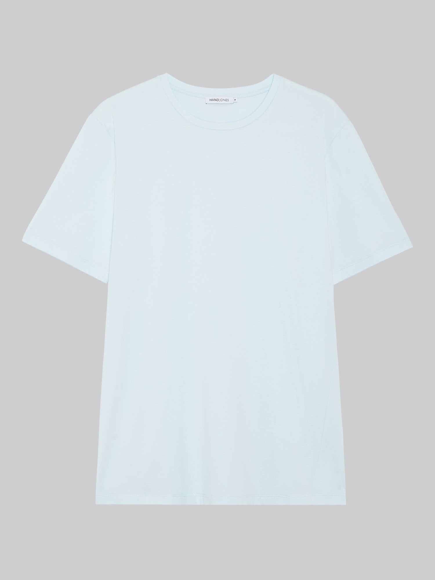 Men's White cotton tshirt | Hand & Jones