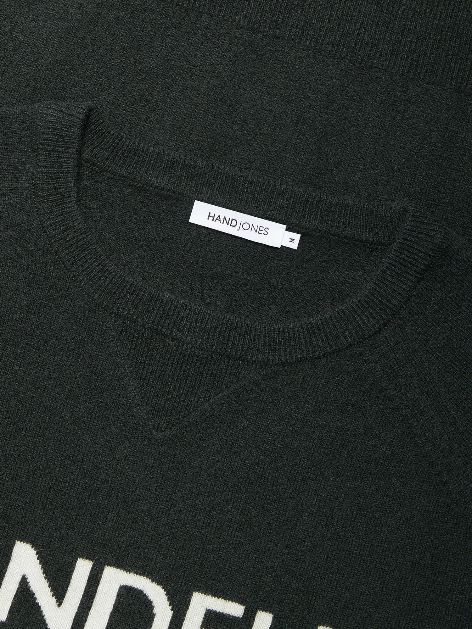 Wool Cashmere HANDFUL Raglan Sweater | Men's Knitwear | Hand & Jones