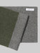 Green Grey Mens Cashmere Colourblock Rib Scarf | Hand & Jones